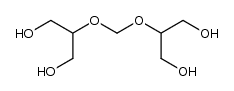 bis-(β,β'-dihydroxy-isopropoxy)-methane Structure
