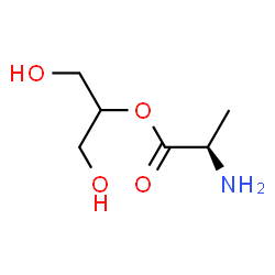 D-Alanine, 2-hydroxy-1-(hydroxymethyl)ethyl ester (9CI)结构式