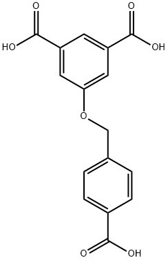 5-((4-carboxybenzyl)oxy)isophthalic acid Structure