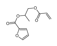 1-prop-2-enoyloxypropan-2-yl furan-2-carboxylate结构式