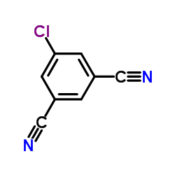 5-Chloroisophthalonitrile结构式