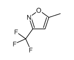 Isoxazole, 5-methyl-3-(trifluoromethyl)- (9CI) Structure