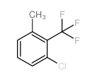 2-Chloro-6-methylbenzotrifluoride Structure
