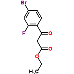 Ethyl 3-(4-bromo-2-fluorophenyl)-3-oxopropanoate图片