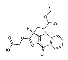 Nps-Glu(OEt)-Hea-OH Structure