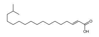 16-methylheptadec-2-enoic acid Structure