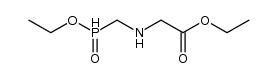 N-[(ethoxyphosphinyl)methyl]glycine ethyl ester结构式