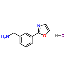 (3-(oxazol-2-yl)phenyl)Methanamine structure