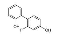 3-fluoro-4-(2-hydroxyphenyl)phenol结构式