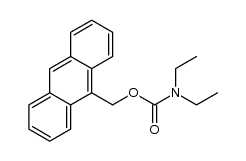9-anthrylmethyl N,N-diethylcarbamate Structure