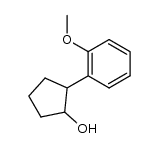 2-(2-methoxyphenyl)cyclopentanol Structure