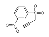 1-nitro-3-prop-2-ynylsulfonylbenzene Structure