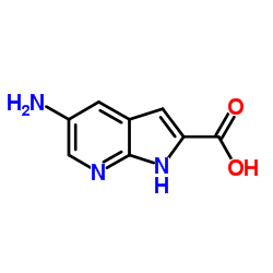 5-Amino-7-azaindole-2-carboxylic acid Structure