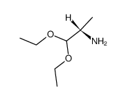 (S)-β,β-diethoxy-isopropylamine Structure