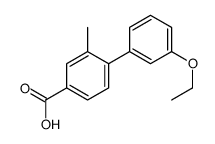 4-(3-ethoxyphenyl)-3-methylbenzoic acid结构式
