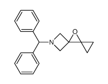 6-benzhydryl-6-aza-8-oxa-dispiro[2.0.3.1]octane结构式