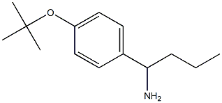 1-[4-(TERT-BUTOXY)PHENYL]BUTYLAMINE结构式
