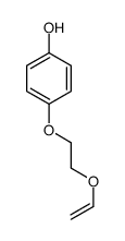 4-(2-ethenoxyethoxy)phenol结构式