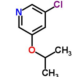 3-Chloro-5-isopropoxypyridine Structure