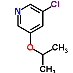 3-Chloro-5-isopropoxypyridine结构式