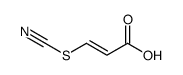 3-thiocyanatoprop-2-enoic acid结构式