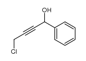 4-chloro-1-phenyl-2-butyn-1-ol Structure