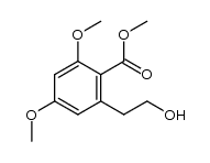 methyl 2-(2-hydroxyethyl)-4,6-dimethoxybenzoate Structure