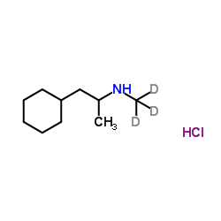 DL-丙基己二胺-d3盐酸盐结构式