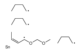 tributyl-[4-(methoxymethoxy)but-3-en-2-yl]stannane Structure