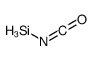 Silane, isocyanato-结构式