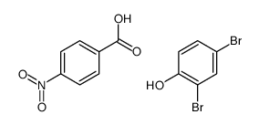 2,4-dibromophenol,4-nitrobenzoic acid结构式