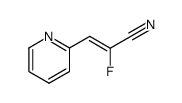 2-Propenenitrile,2-fluoro-3-(2-pyridinyl)-,(Z)-(9CI)结构式