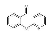 2-(吡啶-2-基氧基)苯甲醛结构式