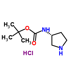 (R)-吡咯烷-3-基氨基甲酸叔丁酯盐酸盐图片