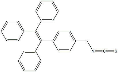 (2-(4-(isothiocyanatoMethyl)phenyl)ethene-1,1,2-triyl)tribenzene structure