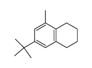7-tert-butyl-5-methyl-1,2,3,4-tetrahydronaphthalene Structure