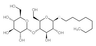 辛基B-D-麦芽糖硫苷结构式