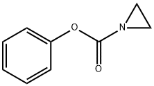 1-Aziridinecarboxylic acid, phenyl ester Structure