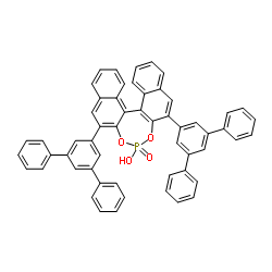 (11bS)-4-Hydroxy-2,6-bis([1,1':3',1''-terphenyl]-5'-yl)-4-oxide-dinaphtho[2,1-d:1',2'-f][1,3,2]dioxaphosphepin picture