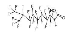 octadecafluoro-9-(trifluoromethyl)decanoic acid Structure