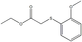 Ethyl 2-(2-methoxyphenyl)sulfanylacetate picture