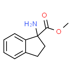 1H-Indene-1-carboxylicacid,1-amino-2,3-dihydro-,methylester,(R)-(9CI)结构式