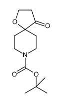 叔-丁基 4-氧亚基-1-氧杂-8-氮杂螺[4.5]癸烷-8-甲酸基酯结构式