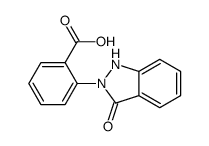 2-(1,3-Dihydro-3-oxo-2H-indazol-2-yl)benzoic acid结构式