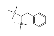 Phenethylidenebis(trimethylsilane) Structure