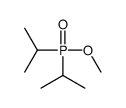 2-[methoxy(propan-2-yl)phosphoryl]propane结构式