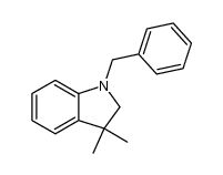 1-Benzyl-3,3-dimethylindoline Structure