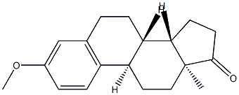 (8α,9β)-3-Methoxyestra-1,3,5(10)-trien-17-one structure