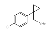 (1-(4-氯苯基)环丙基)甲胺盐酸盐结构式