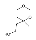4-(2-Hydroxyethyl)-4-methyl-1,3-dioxane structure